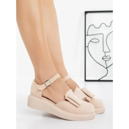 Pantofi Casual Dama 3AH63 BEIGE | MEI