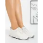 Pantofi Sport Dama din piele naturala 5WZ12 WHITE | PANTOFUL