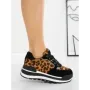 Pantofi Sport Dama din piele naturala 5WZ13 LEOPARD | PANTOFUL