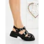 Sandale Dama cu Platforma 5635-3 BLACK | MEI
