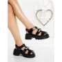 Sandale Dama cu Platforma QY6605 BLACK | MEI