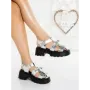 Sandale Dama cu Platforma QY6605 SILVER | MEI
