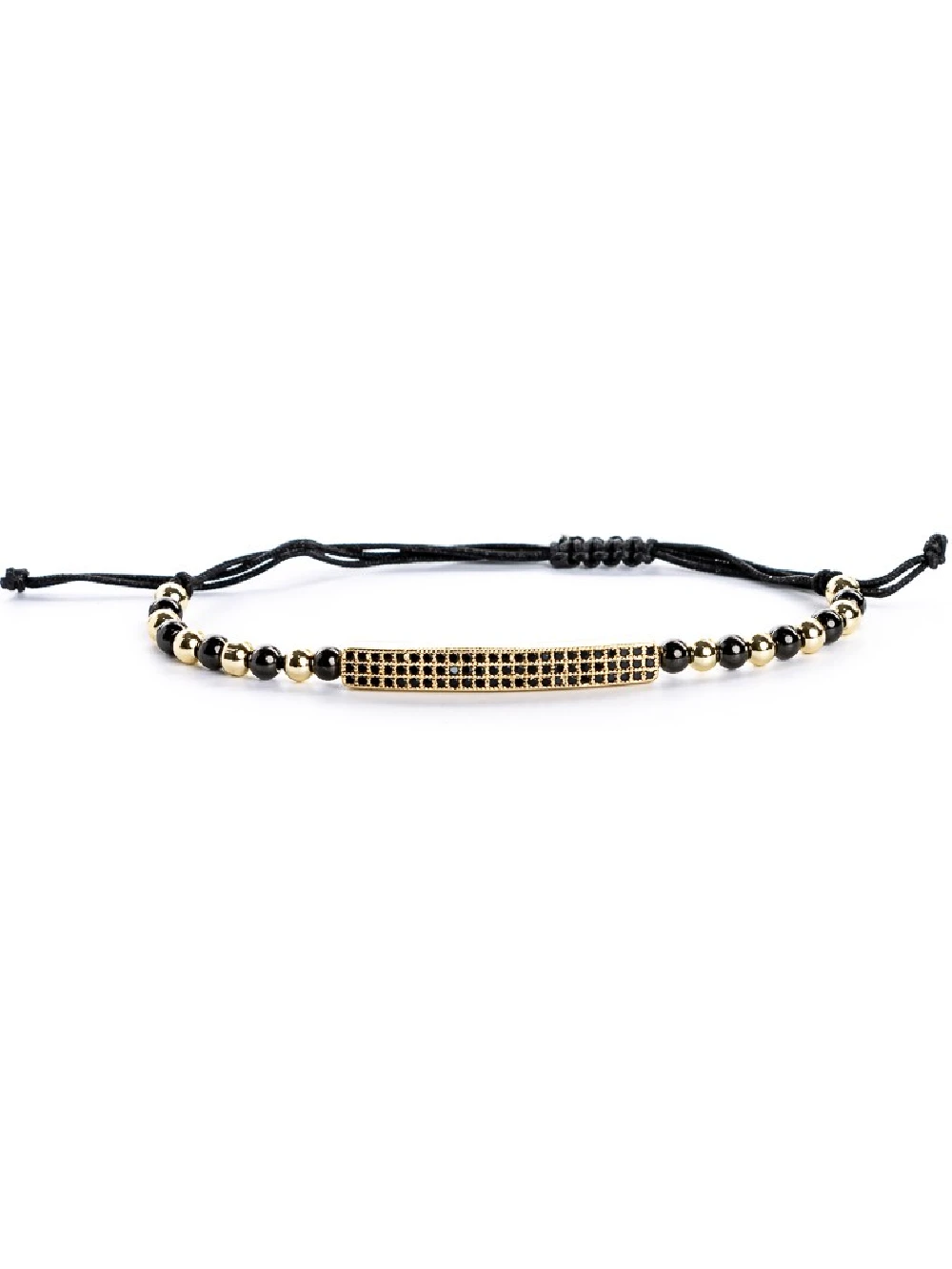 Bratara de Dama M024 Auriu-Negru | Mei