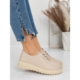 Pantofi Casual Dama 5GZ1 LIGHT BEIGE | MEI
