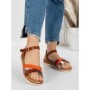 Sandale Dama cu Platforma 5GZ20 CAMEL | MEI