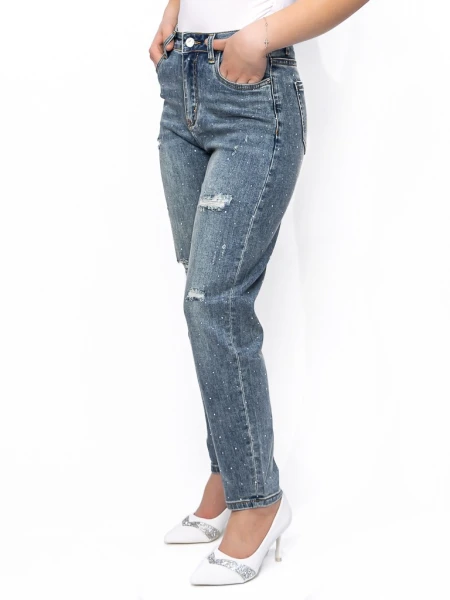 Blugi Dama RF086 ALBASTRU | MINA