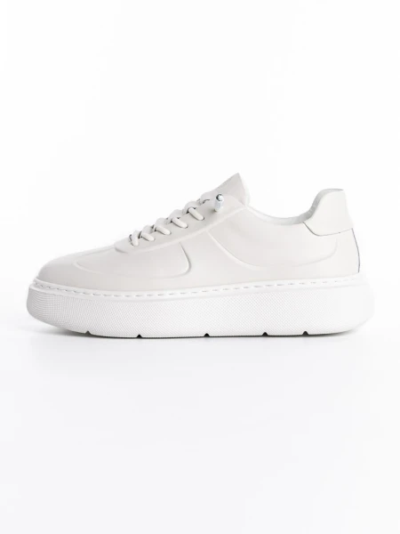 Pantofi Sport Barbati din piele naturala 1863 WHITE | ADVANCER
