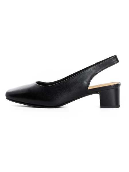 Pantofi cu Toc Gros 919-1 BLACK | FORMAZIONE