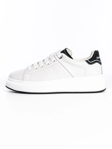 Pantofi Sport Barbati 8632 Alb-Negru » Reina.Ro