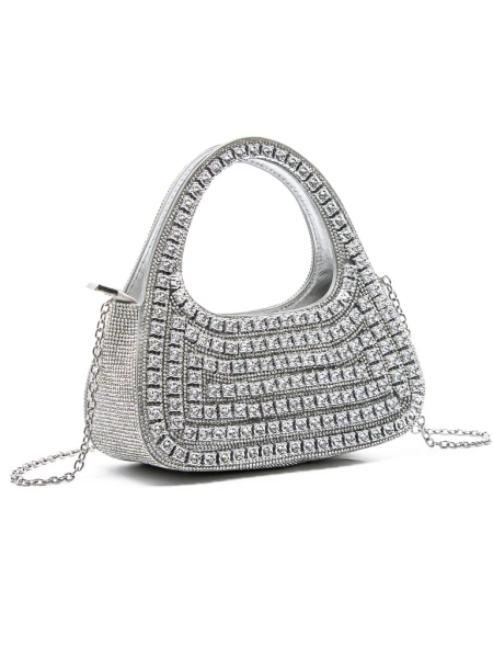 Geanta de mana BZ206A SILVER | MEI