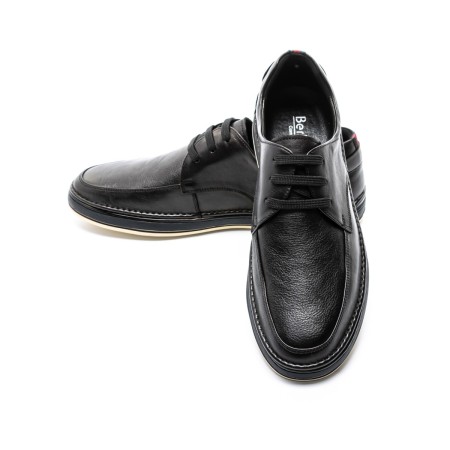Pantofi Casual Barbati din piele naturala B24513 BLACK | BERLINER