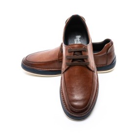 Pantofi Casual Barbati din piele naturala B24513 COFFEE | BERLINER