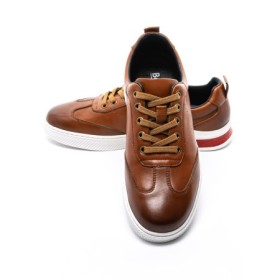 Pantofi Casual Barbati din piele naturala A61 BROWN | BERLINER
