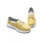 Pantofi Casual Dama din piele naturala K98820 YELLOW | GALOP