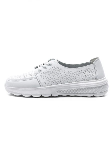 Pantofi Casual Dama din piele naturala K98820 WHITE | GALOP