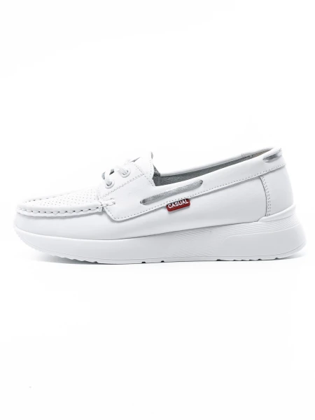 Pantofi Casual Dama din piele naturala K98292 WHITE | GALOP
