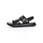 Sandale Barbati din piele naturala 592096 BLACK | ADVANCER