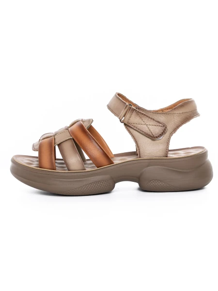 Sandale Dama din piele naturala 2776737 BROWN | ADVANCER