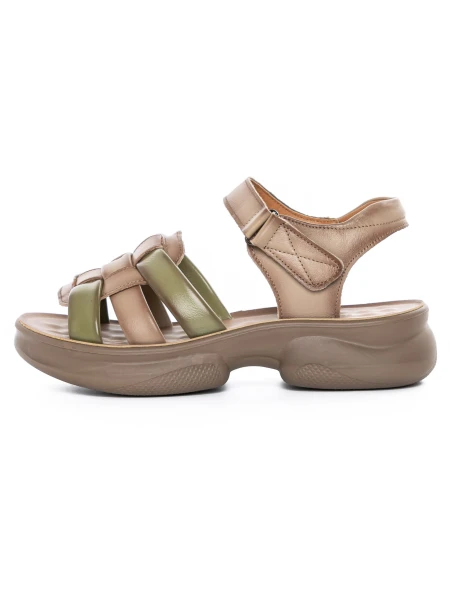 Sandale Dama din piele naturala 2776737 GREEN | ADVANCER