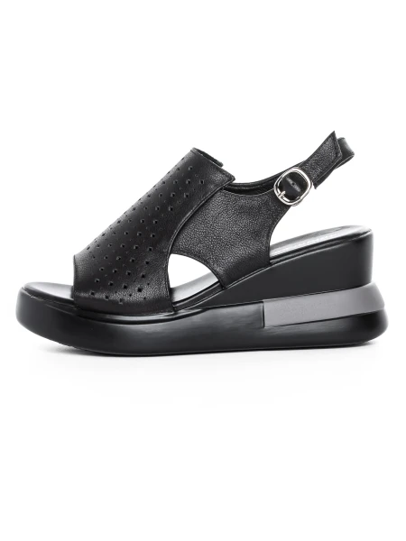 Sandale Dama din piele naturala 8130 BLACK | ADVANCER