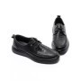 Pantofi Casual Barbati din piele naturala 883L-17 BLACK | ADVANCER