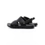 Sandale Barbati din piele naturala 7565D BLACK | ADVANCER