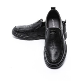 Pantofi Casual Barbati din piele naturala 883L-18 BLACK | ADVANCER
