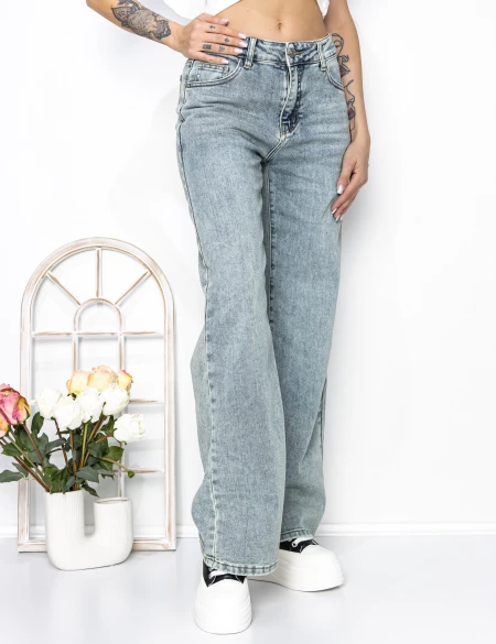 Blugi Dama M2216-5 ALBASTRU | FASHION