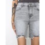 Blugi Scurti Dama GDS1819E GRI | MINA