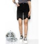 Blugi Scurti Dama GDS1819A NEGRU | MINA