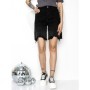 Blugi Scurti Dama GDS1819A NEGRU | MINA
