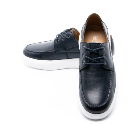 Pantofi Casual Barbati din piele naturala Z15881-5 BLUE | BERLINER