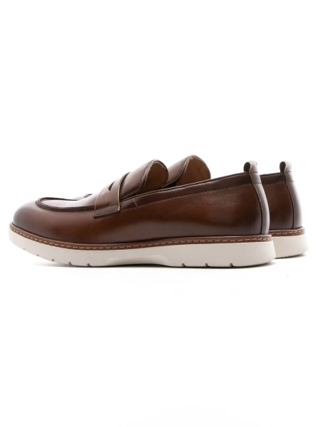 Mocasini Barbati din piele naturala Z24524-2 BROWN | BERLINER