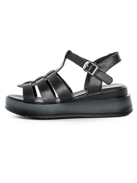 Sandale Dama din piele naturala 20295 BLACK | ADVANCER