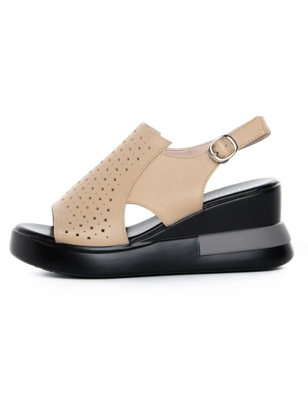 Sandale Dama din piele naturala 49010 APRICOT | ADVANCER