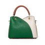 Genti Dama Din Piele Naturala GD26 GREEN-BEIGE | FORSETI