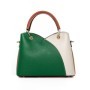 Genti Dama Din Piele Naturala GD26 GREEN-BEIGE | FORSETI