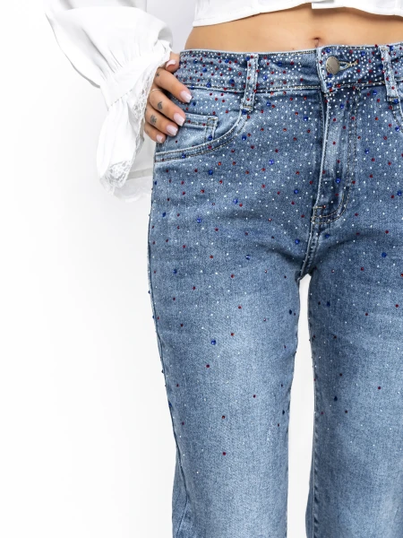 Blugi Dama R-5697 ALBASTRU | ETALON