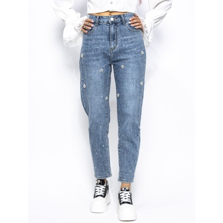 Blugi Dama RF033 ALBASTRU | MINA