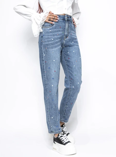 Blugi Dama FR097 ALBASTRU | MINA