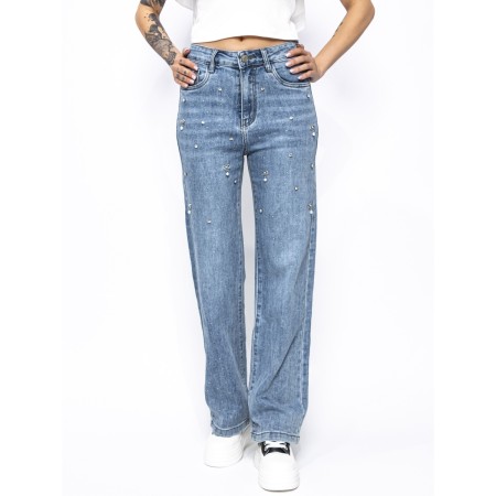Blugi Dama RF047 ALBASTRU | MINA