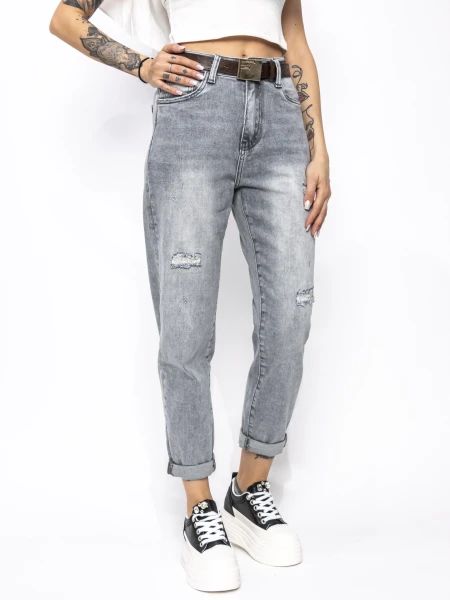 Blugi Dama RF088 GRI | MINA