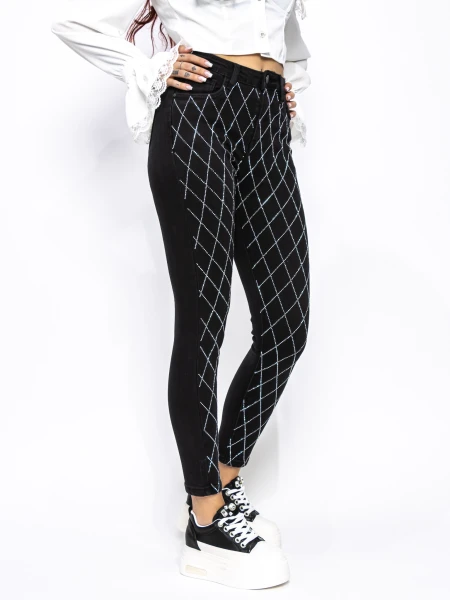 Blugi Dama RF100 NEGRU | MINA