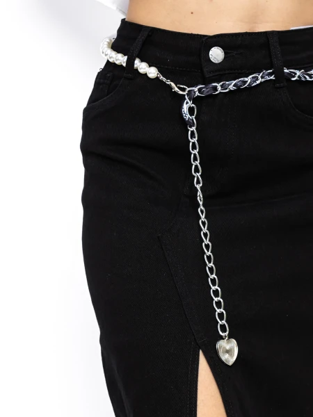 Fusta Dama SR1162-1 NEGRU | ETALON