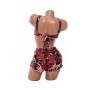 Costum de baie dama L909-2 NEGRU-VISINIU | MEINA