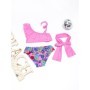 Costum de baie fete X26 ROZ | MEINA