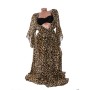 Rochie de Plaja 305 Leopard Inchis » Reina.Ro