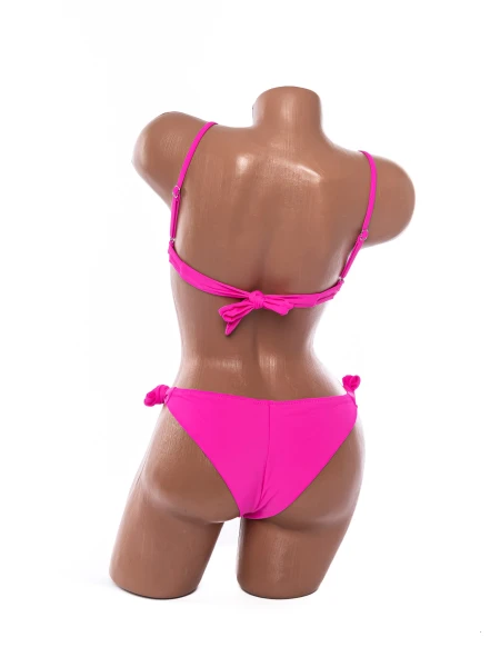 Costum de Baie Dama 3 piese M1502 Fucsia » Reina.Ro