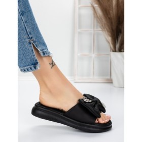 Papuci Dama cu Talpa Joasa 5WL21 BLACK | MEI