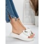 Papuci Dama cu Talpa Joasa 5WL21 WHITE | MEI